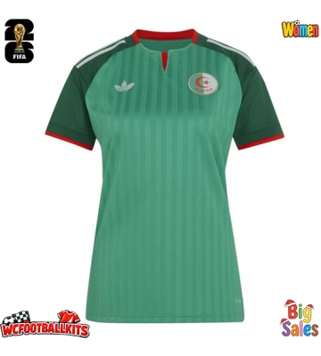 Algeria Replica Away Stadium Shirt for Women World Cup 2026 Short Sleeve